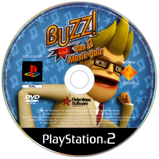 Buzz The Music Quiz media 3 for Playstation 2